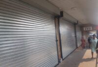 GJ Roller Doors triple shutter mall installation