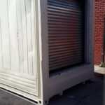 GJ Roller Doors roller shutter door after professional installation.