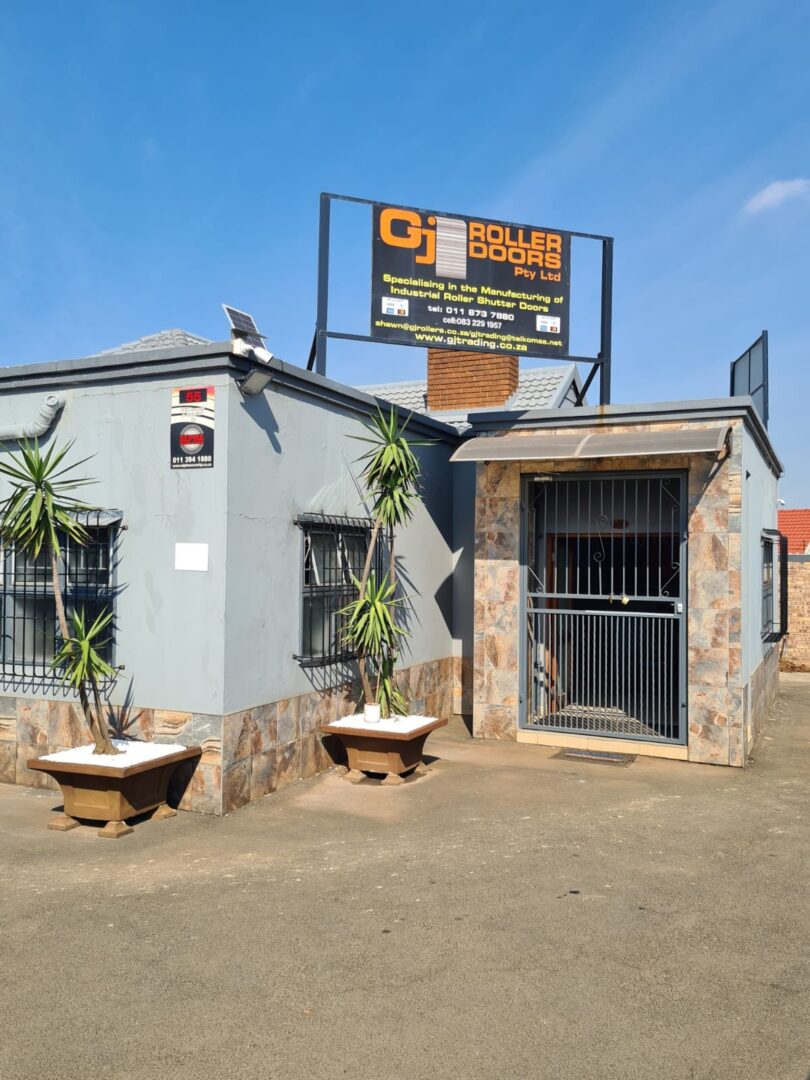 GJ Roller Doors workshop facility
