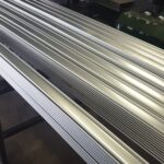 GJ Roller Doors galvanized slats inventory.