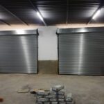 GJ Roller Doors double shutter interior view