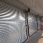 GJ Roller Doors triple shutter mall installation