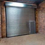 GJ Roller Doors shutter with matching access door