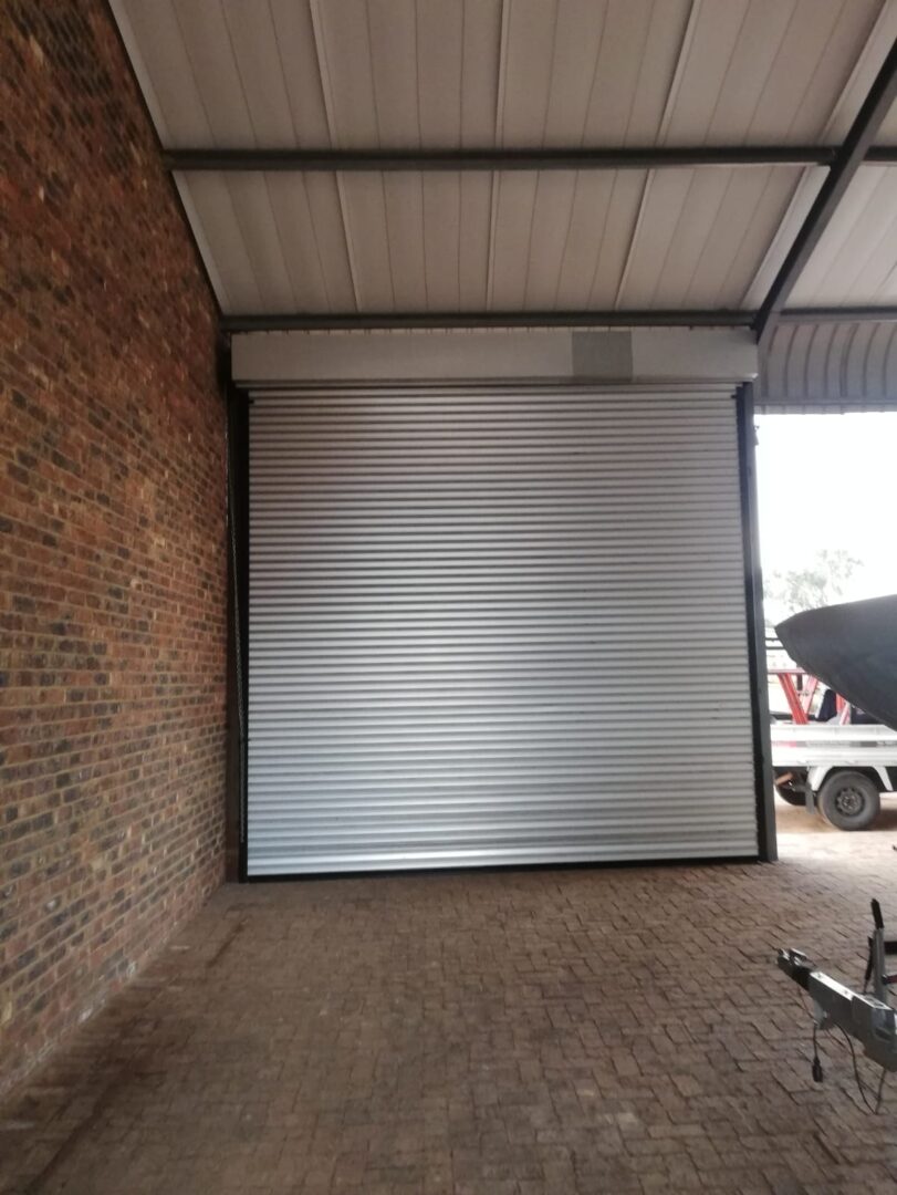 GJ Roller Doors roller shutter at loading dock