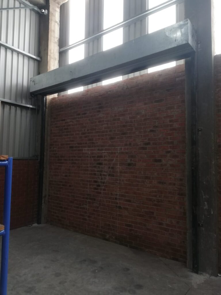 GJ Roller Doors shutter pre-installation wall opening