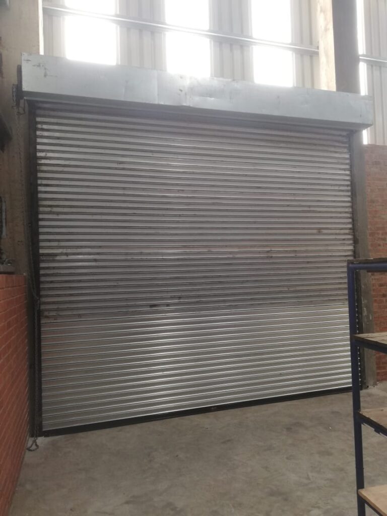 GJ Roller Doors roller shutter after installation