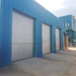 Triple GJ Roller Doors shutters at warehouse