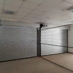 Interior view of GJ Roller Doors double shutter